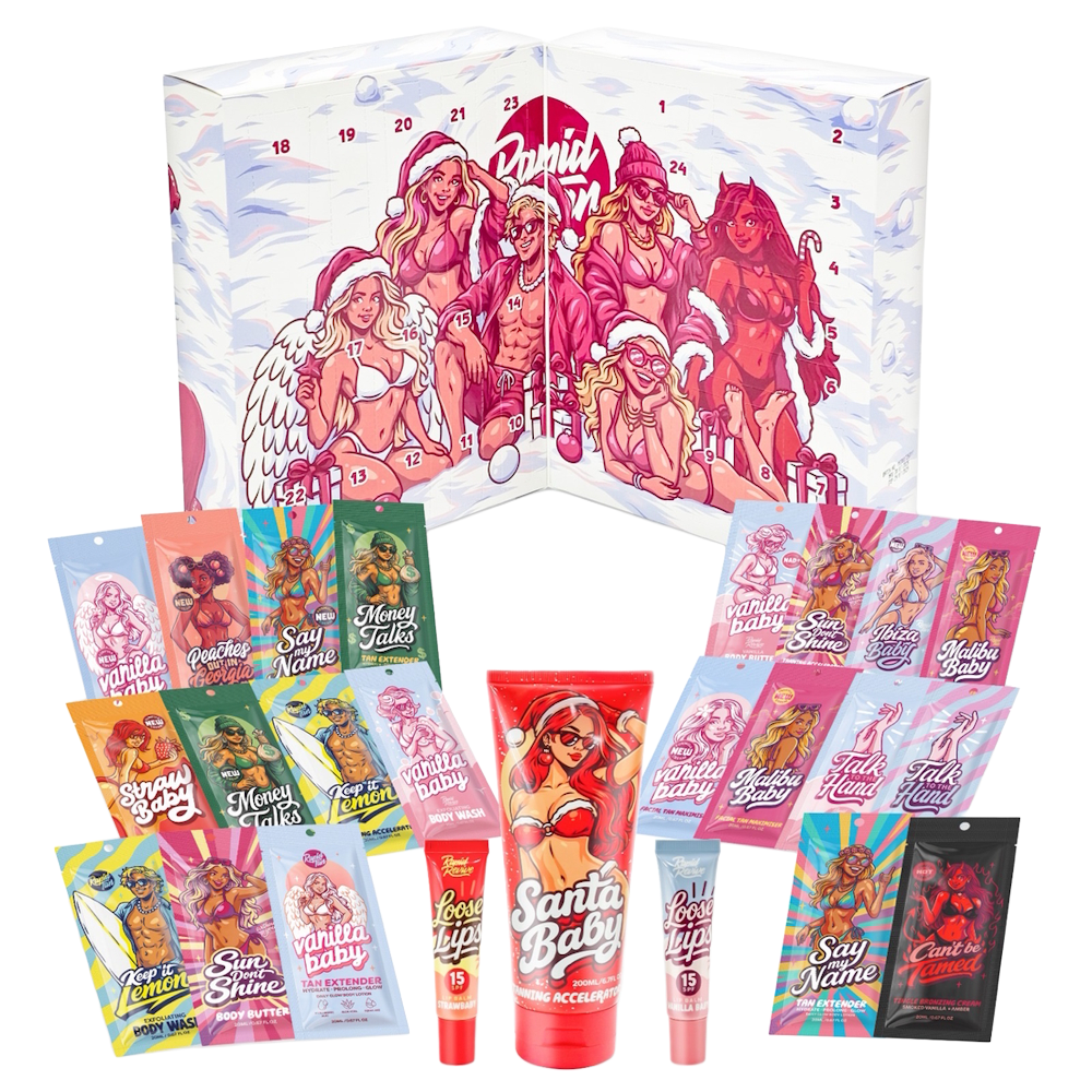Rapid Tan Santa Baby 24 Day Advent Calendar