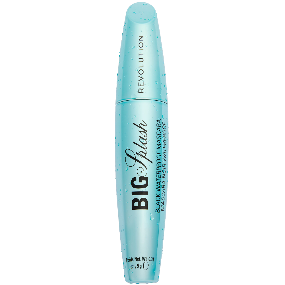 Makeup Revolution Pool Big Splash Lash Waterproof Mascara Black 9g
