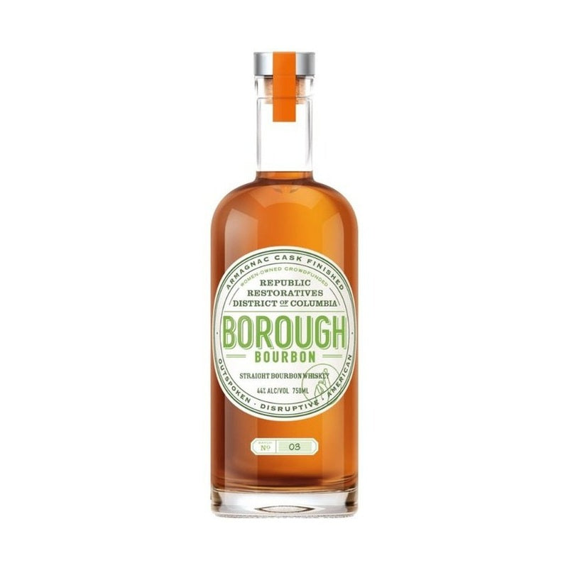 Republic Restoratives Borough Bourbon Armagnac Cask Finished Batch No. 3 Straight Bourbon Whiskey