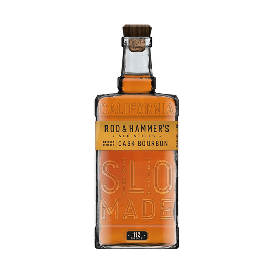 Rod & Hammer's SLO Stills Cask Strength Bourbon Whiskey