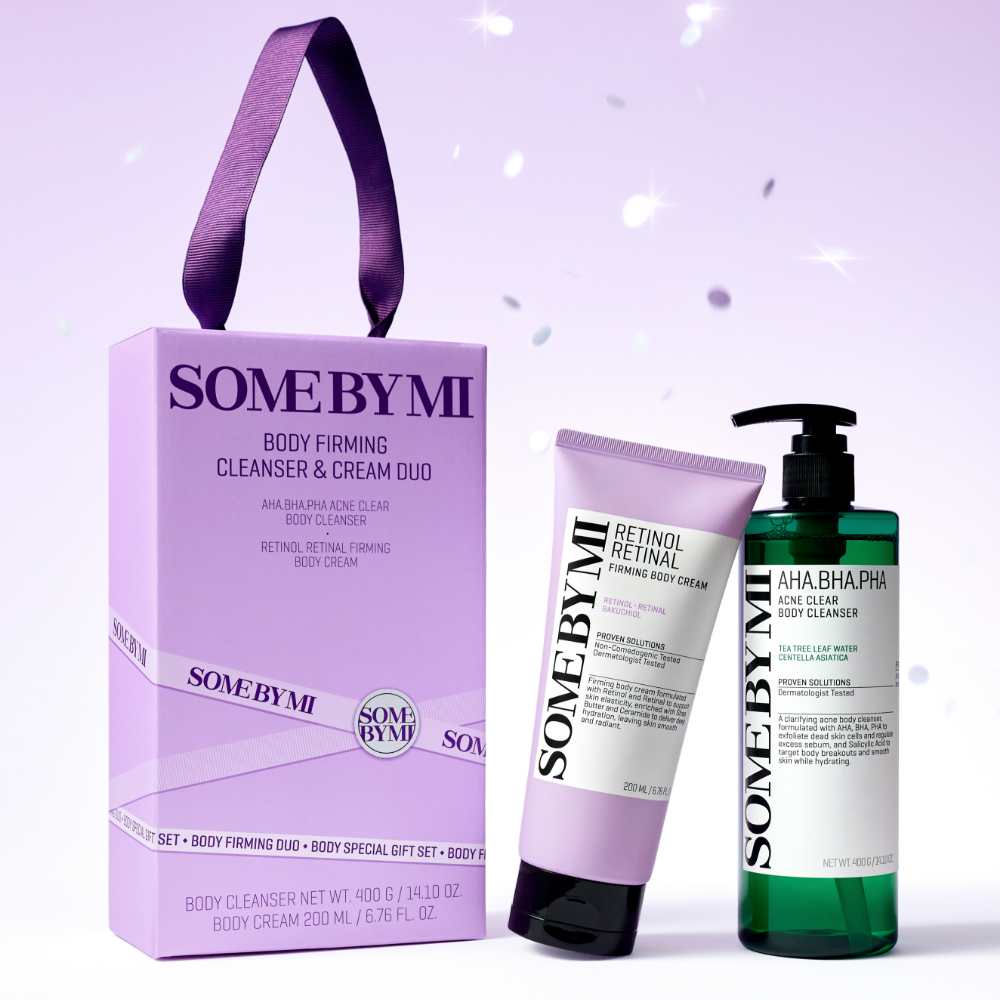 Some By Mi Body Firming Cleanser & Cream Duo