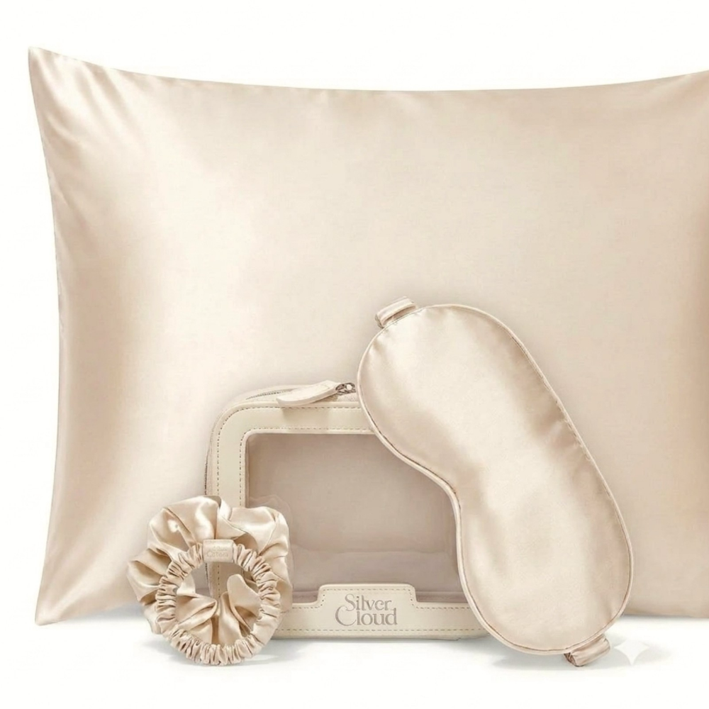 Silver Cloud Satin+ Gift Set Caramel