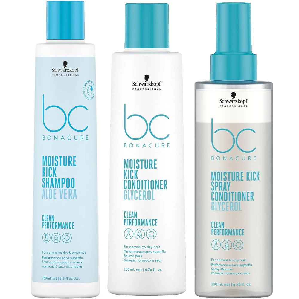 Schwarzkopf Professional BC Bonacure Clean Moisture Kick Bundle