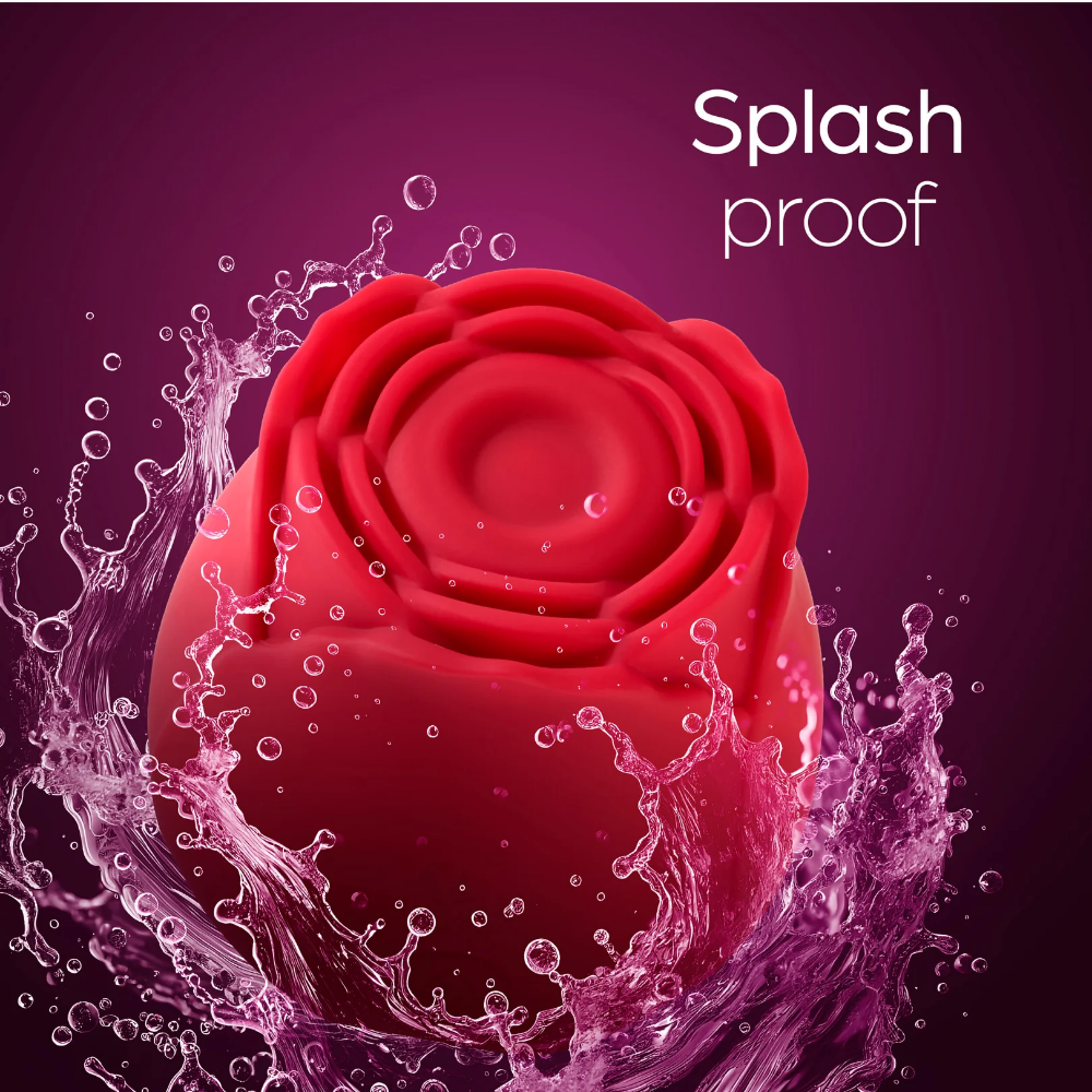 So Divine Date Night Rechargeable Rose Pulsating Clitoral Stimulator