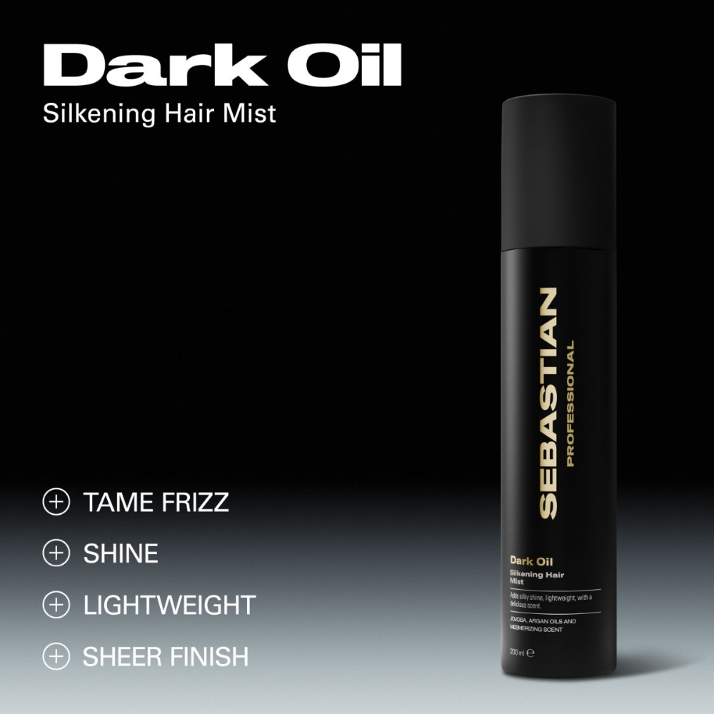 Sebastian Professional Dark Oil Silkening Hair Mist 200ml