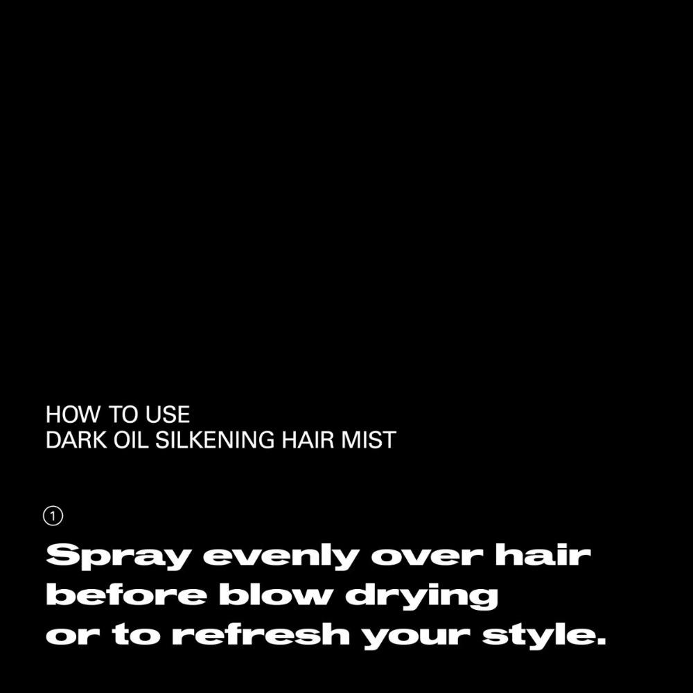 Sebastian Professional Dark Oil Silkening Hair Mist 200ml