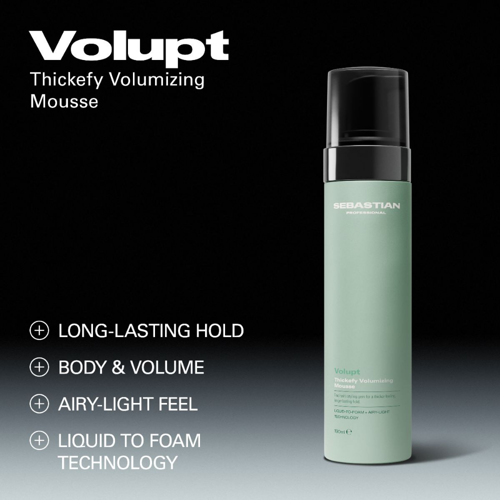 Sebastian Professional Volupt Thickefy Volumising Mousse 190ml
