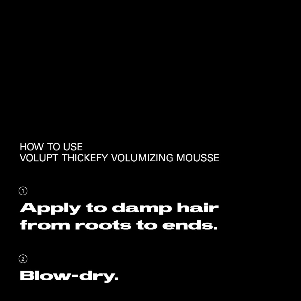 Sebastian Professional Volupt Thickefy Volumising Mousse 190ml