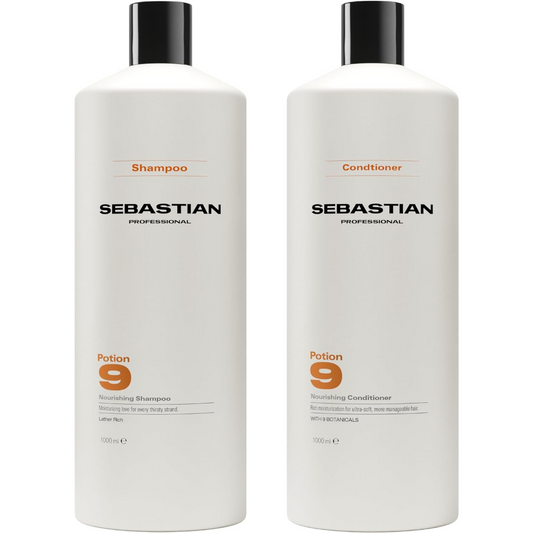 Sebastian Professional Potion 9 Nourishing Shampoo & Conditioner Twin 2 x 1000ml