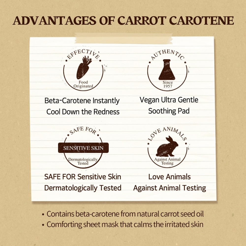 SKINFOOD Carrot Carotene Daily Mask 27ml
