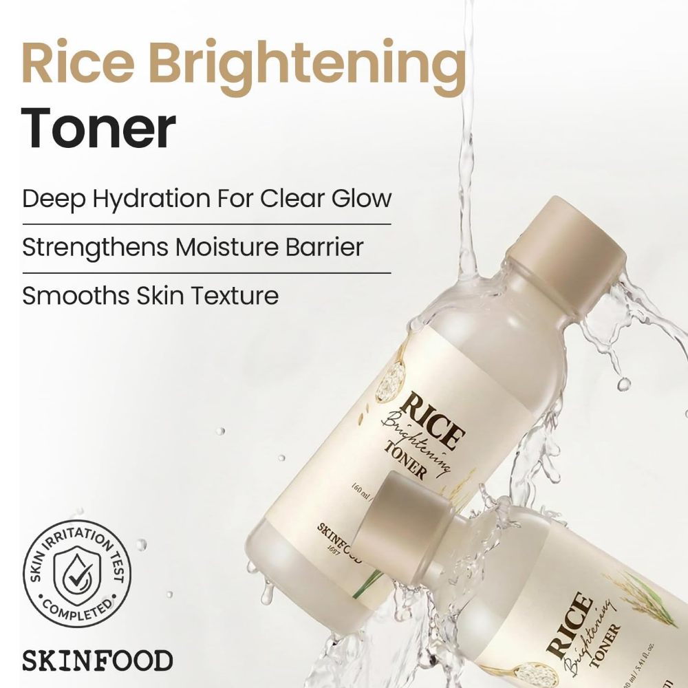SKINFOOD Rice Brightening Toner 160ml