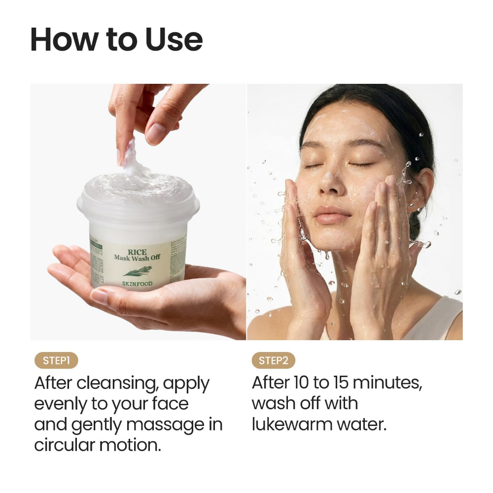SKINFOOD Rice Mask Wash Off 120g