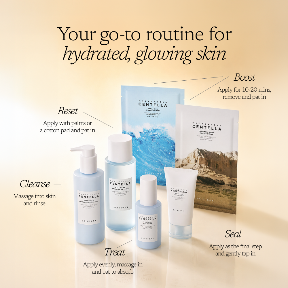 Skin1004 Hyalu-Cica Hydrate & Glow Set