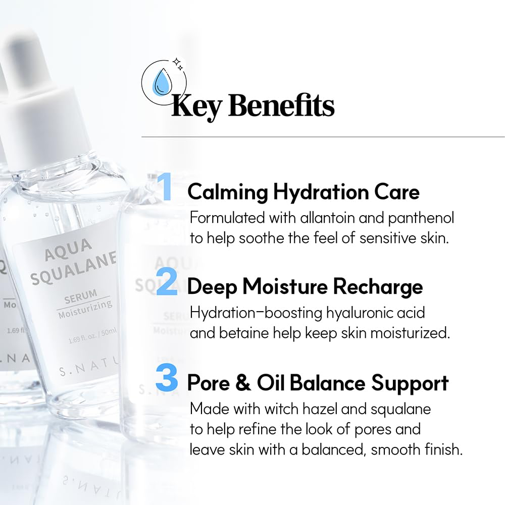 S.Nature Aqua Squalane Serum 50ml