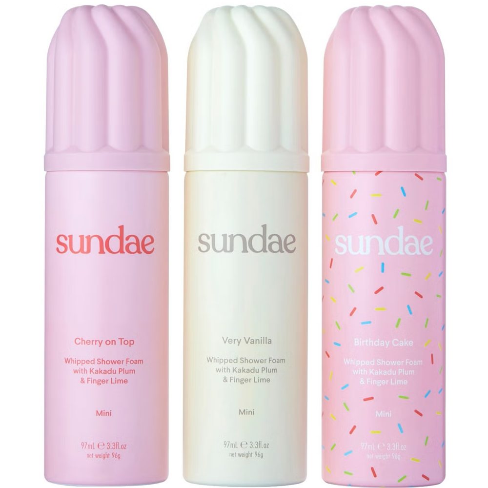 Sundae Whipped Shower Foam Mini Trio Gift Set