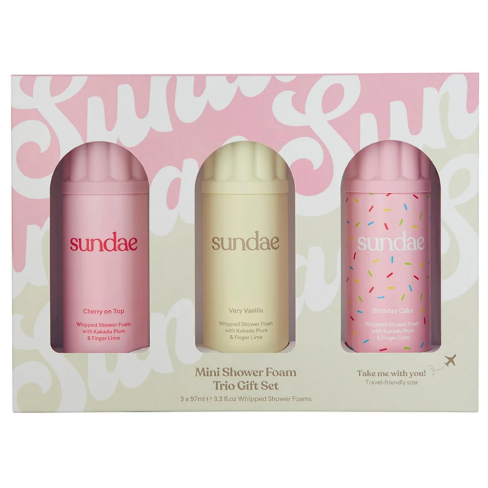 Sundae Whipped Shower Foam Mini Trio Gift Set