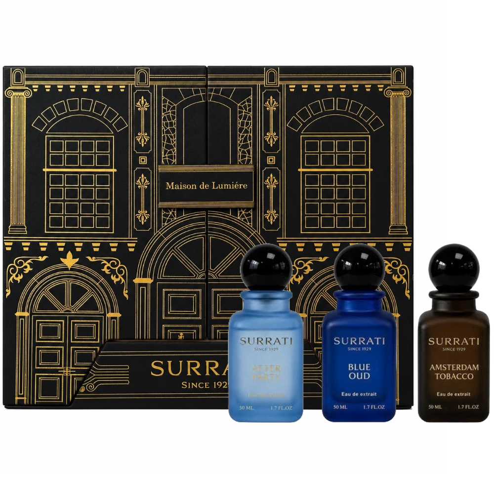 Surrati Maison De Lumiere Extrait De Parfum Gift Set 3 x 50ml
