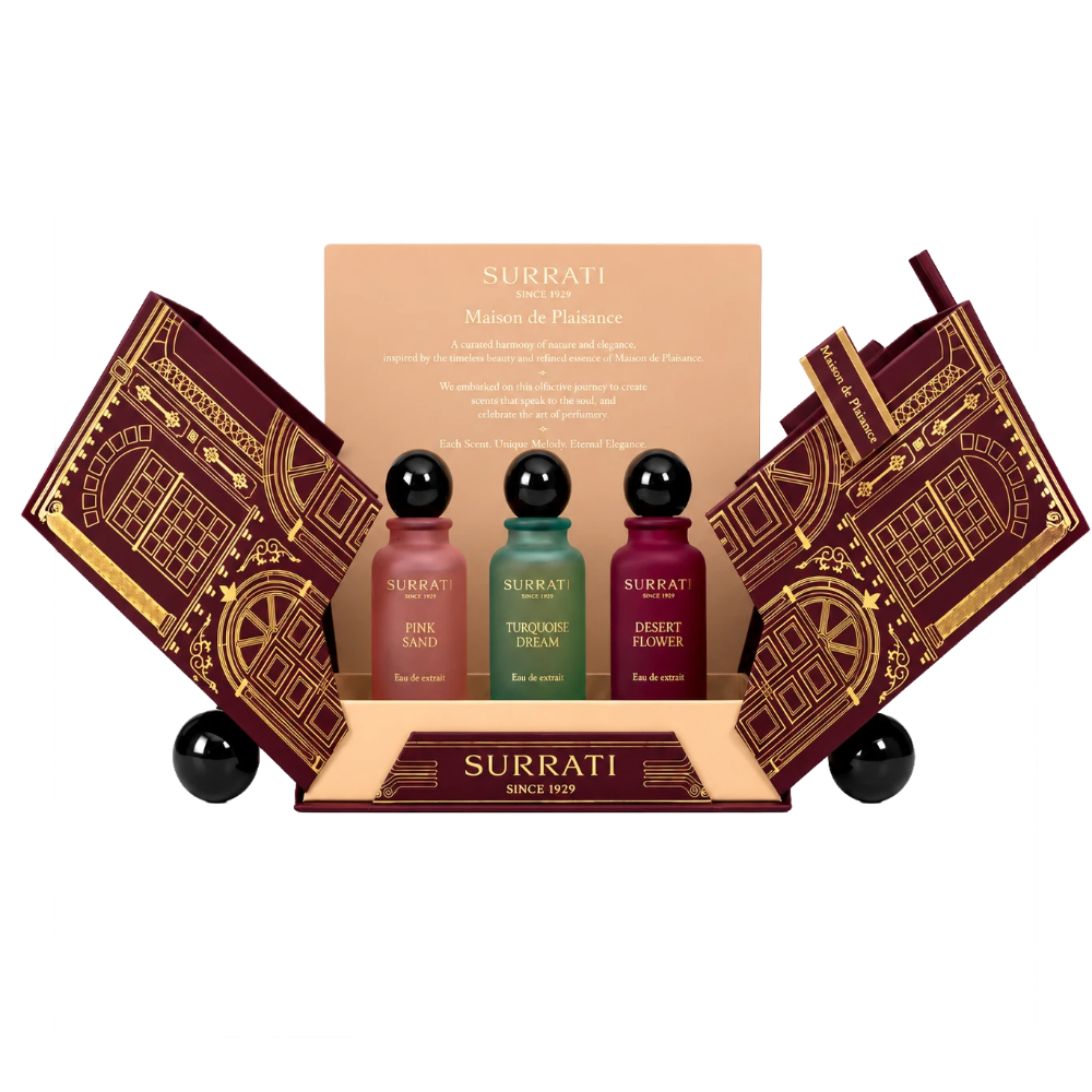 Surrati Maison De Elegance Extrait De Parfum Gift Set 3 x 50ml