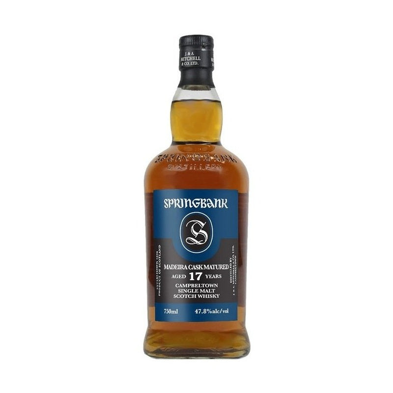 Springbank 17 Year Old Madeira Cask Matured Single Malt Scotch Whisky