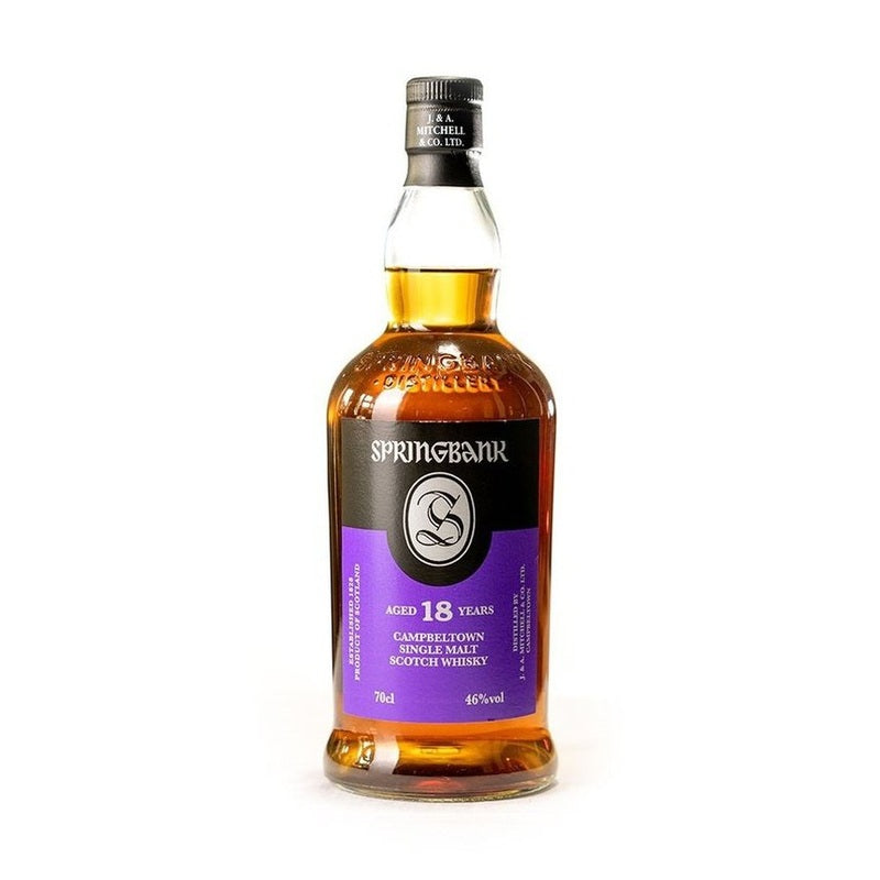 Springbank 18 Year Old Campbeltown Single Malt Scotch Whisky