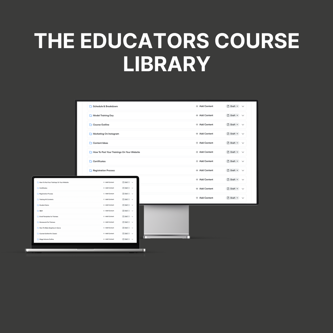 The Educator's Course