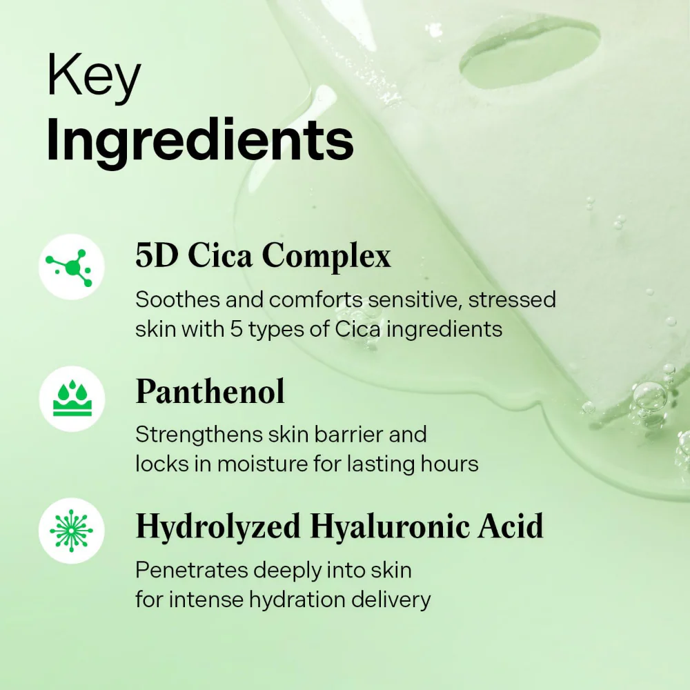 Torriden Balanceful Cica Sheet Mask Pack 25ml
