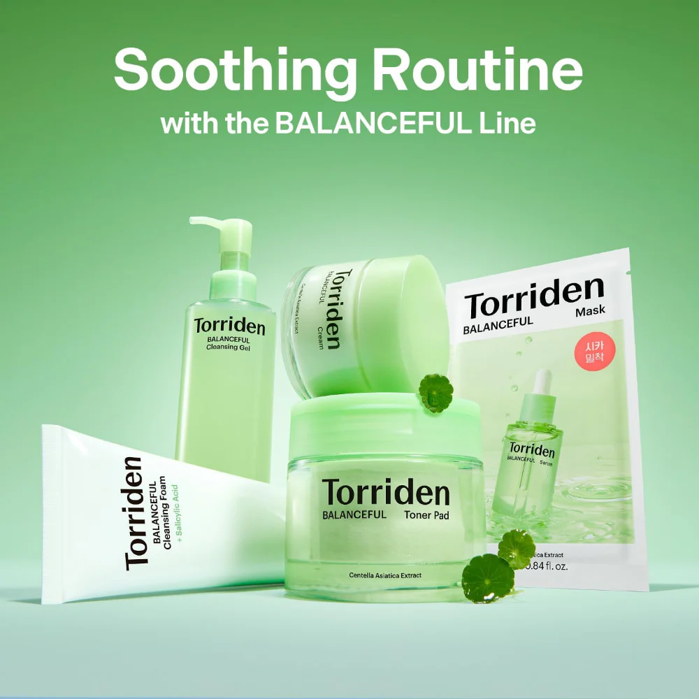 Torriden Balanceful Cica Sheet Mask Pack 25ml