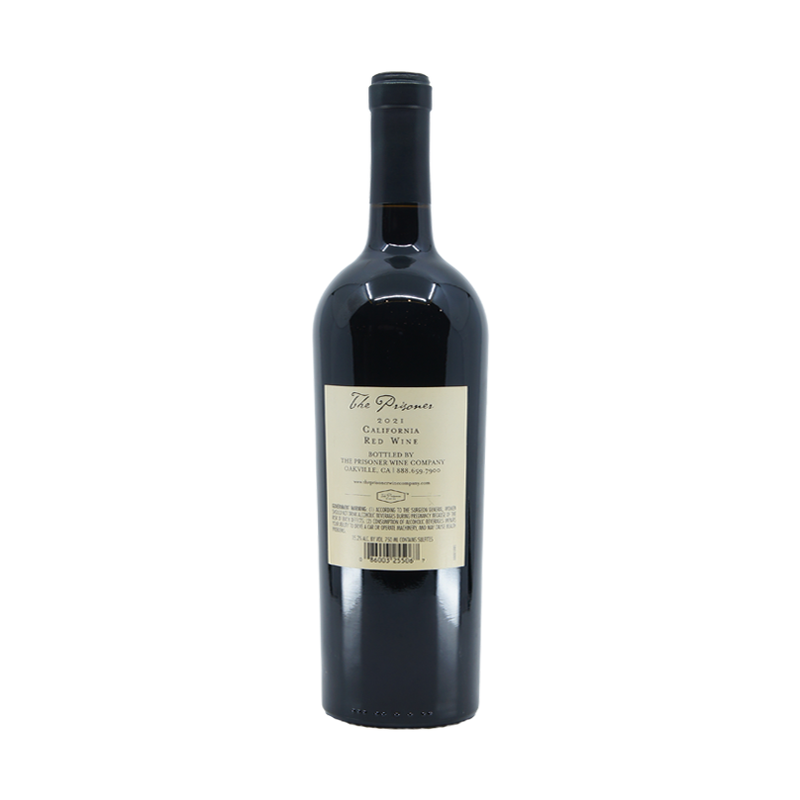 The Prisoner Napa Valley Red Wine 2021