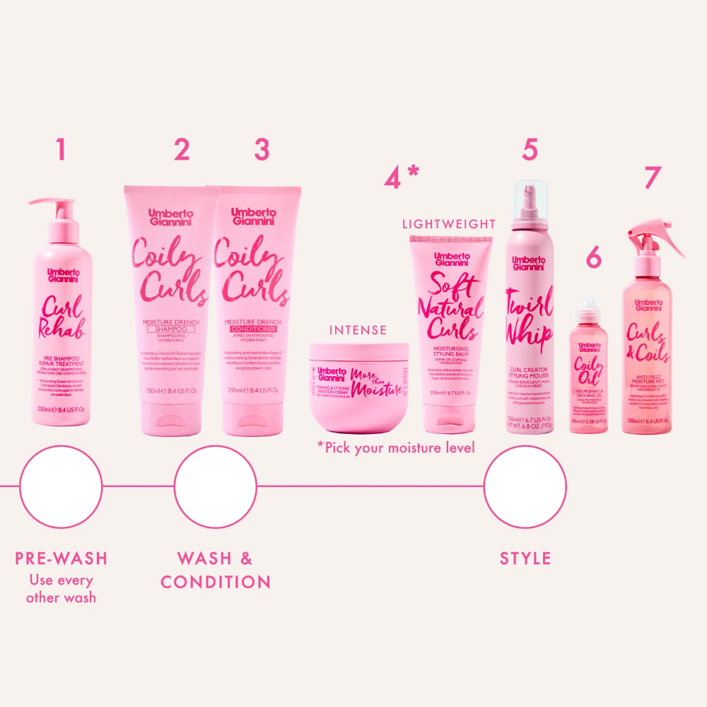 Umberto Giannini Soft Natural Curls Moisturising Styling Balm 200ml