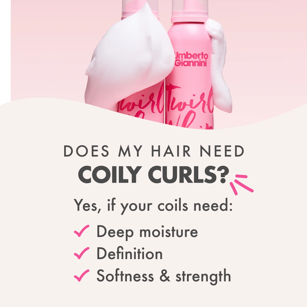 Umberto Giannini Twirl Whip Style Mousse 200ml