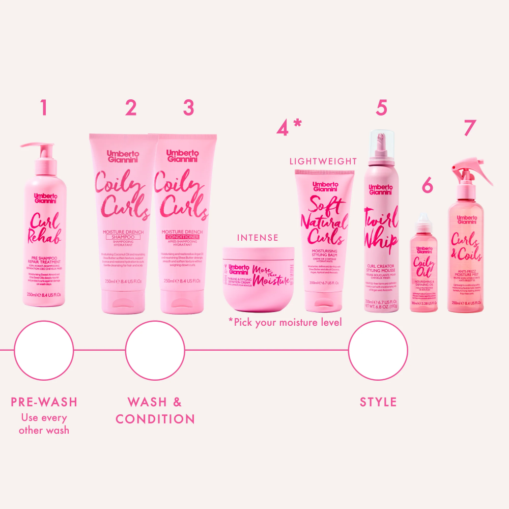 Umberto Giannini Twirl Whip Style Mousse 200ml