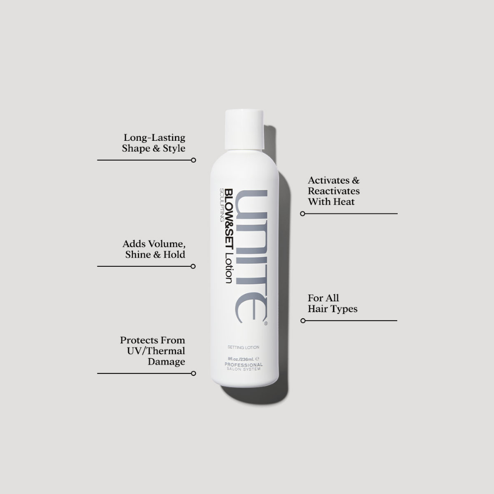 Unite Blow & Set Sculpting Lotion 236ml