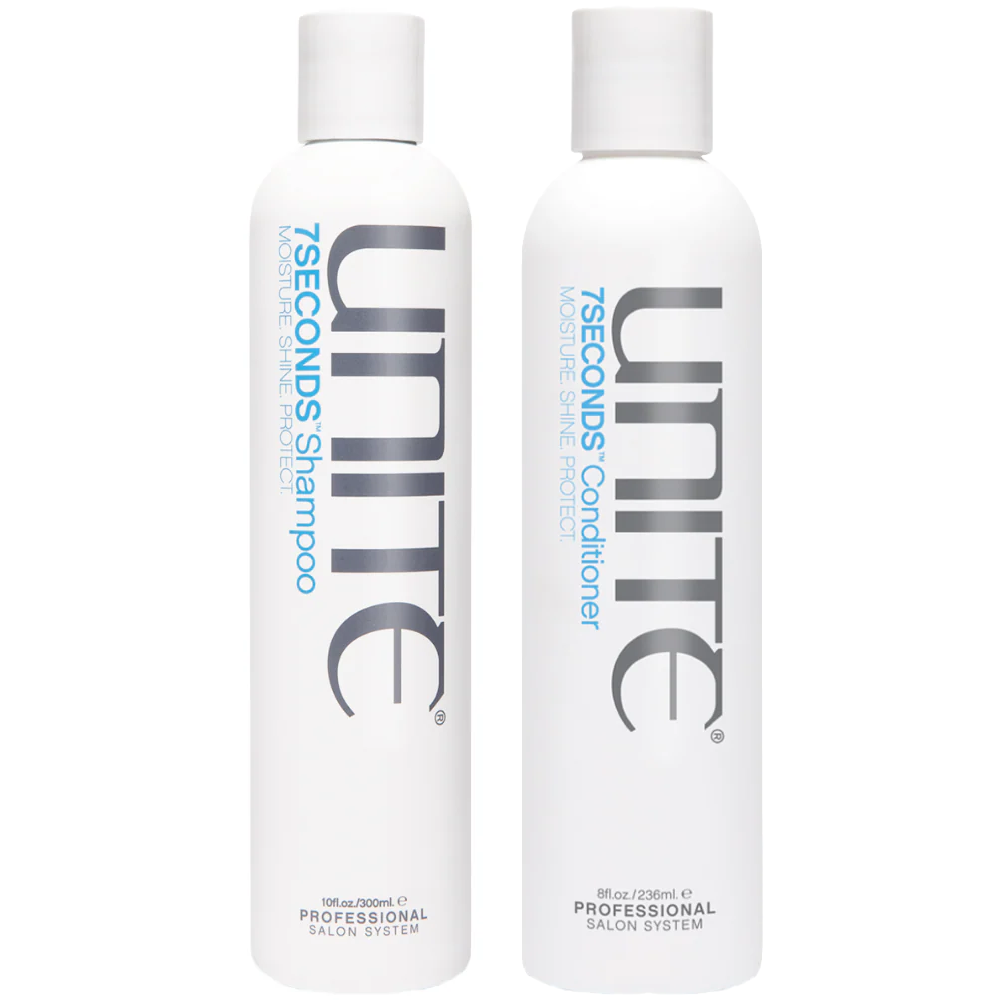 Unite 7 Seconds Moisturising Shampoo 300ml & Conditioner 236ml Twin