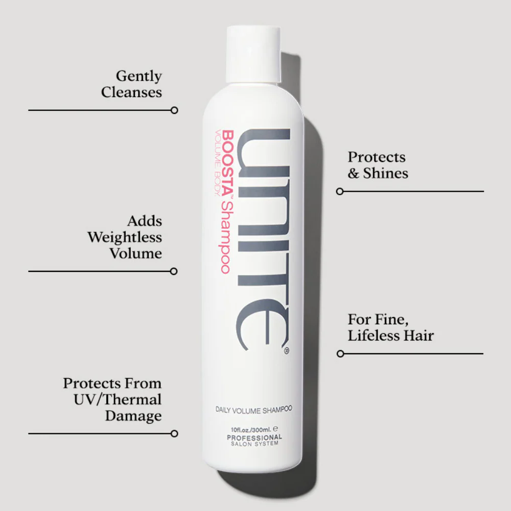 Unite Boosta Volumising Shampoo 300ml & Conditioner 236ml Twin
