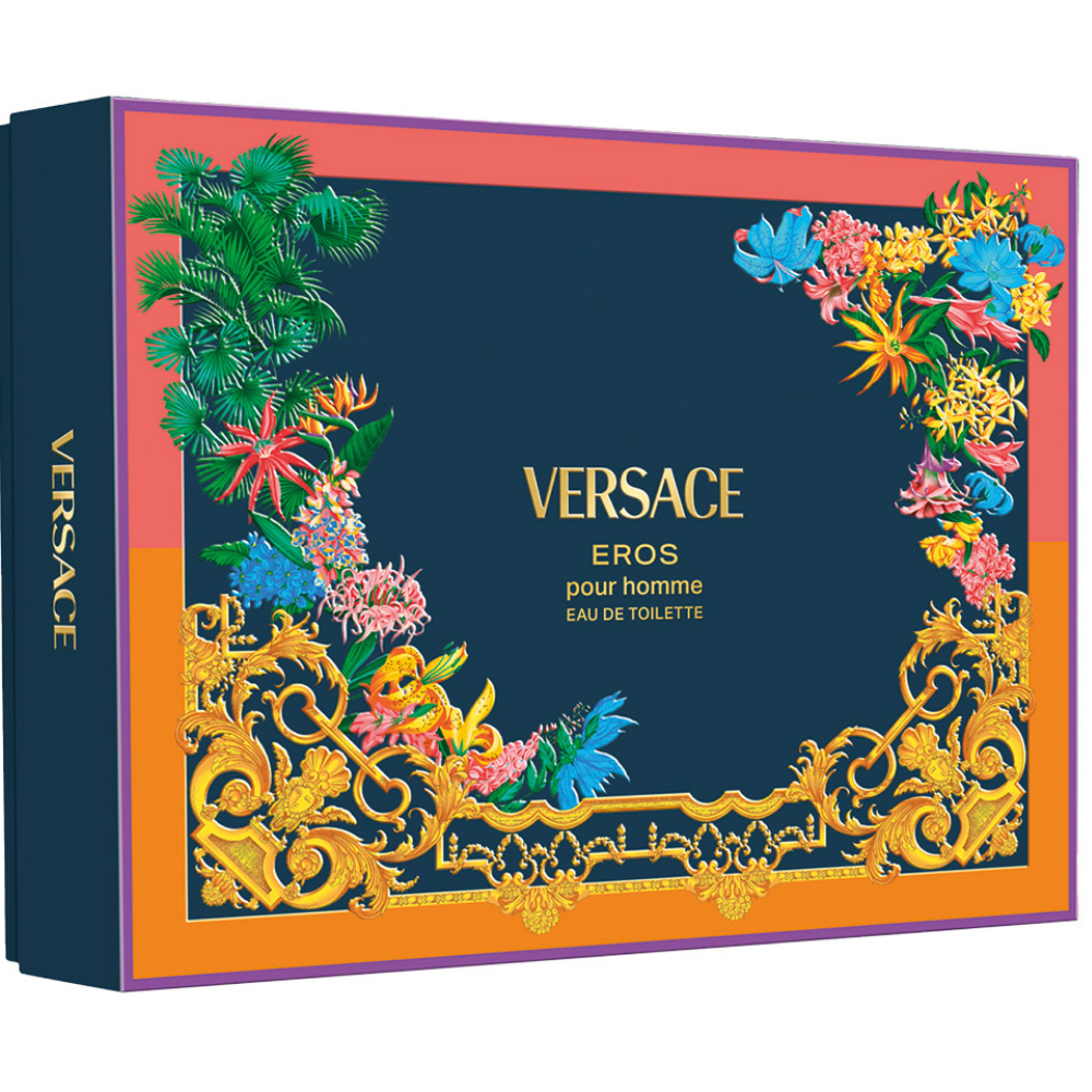 Versace Eros Pour Homme Eau De Toilette Gift Set 50ml