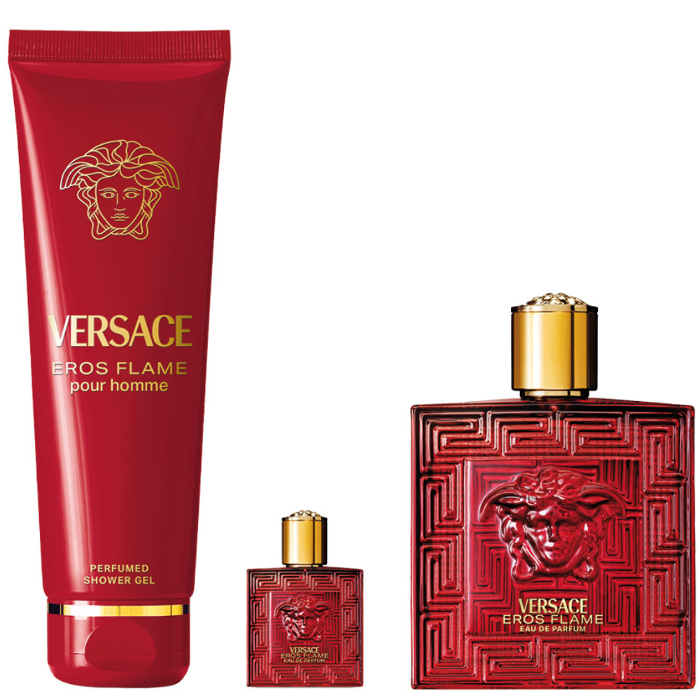 Versace Eros Flame Eau De Parfum Gift Set 100ml