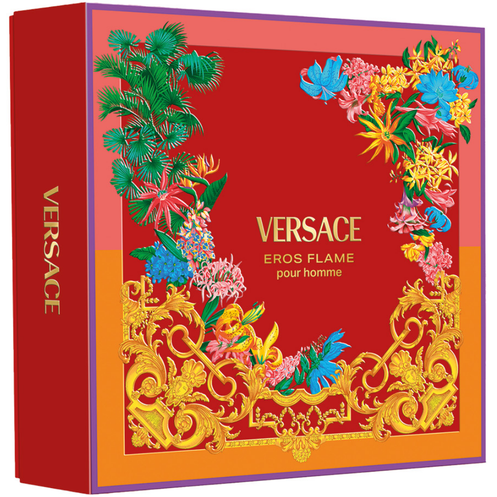 Versace Eros Flame Eau De Parfum Gift Set 100ml