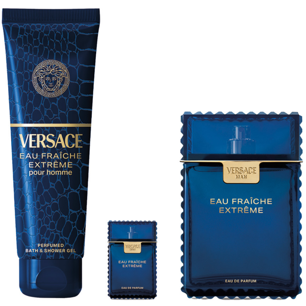 Versace Man Eau Fraiche Extreme Eau De Parfum Gift Set 100ml