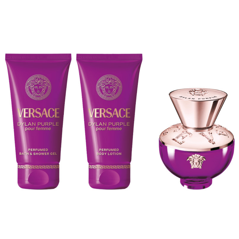 Versace Dylan Purple Eau De Parfum Gift Set 50ml