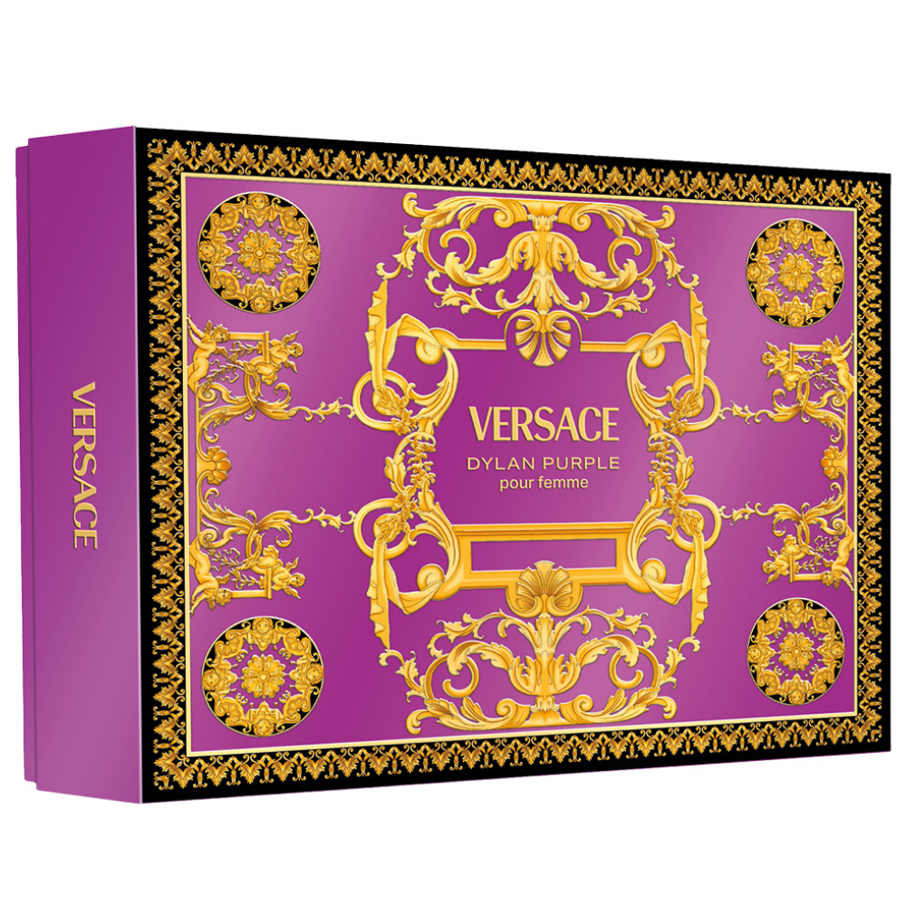 Versace Dylan Purple Eau De Parfum Gift Set 50ml
