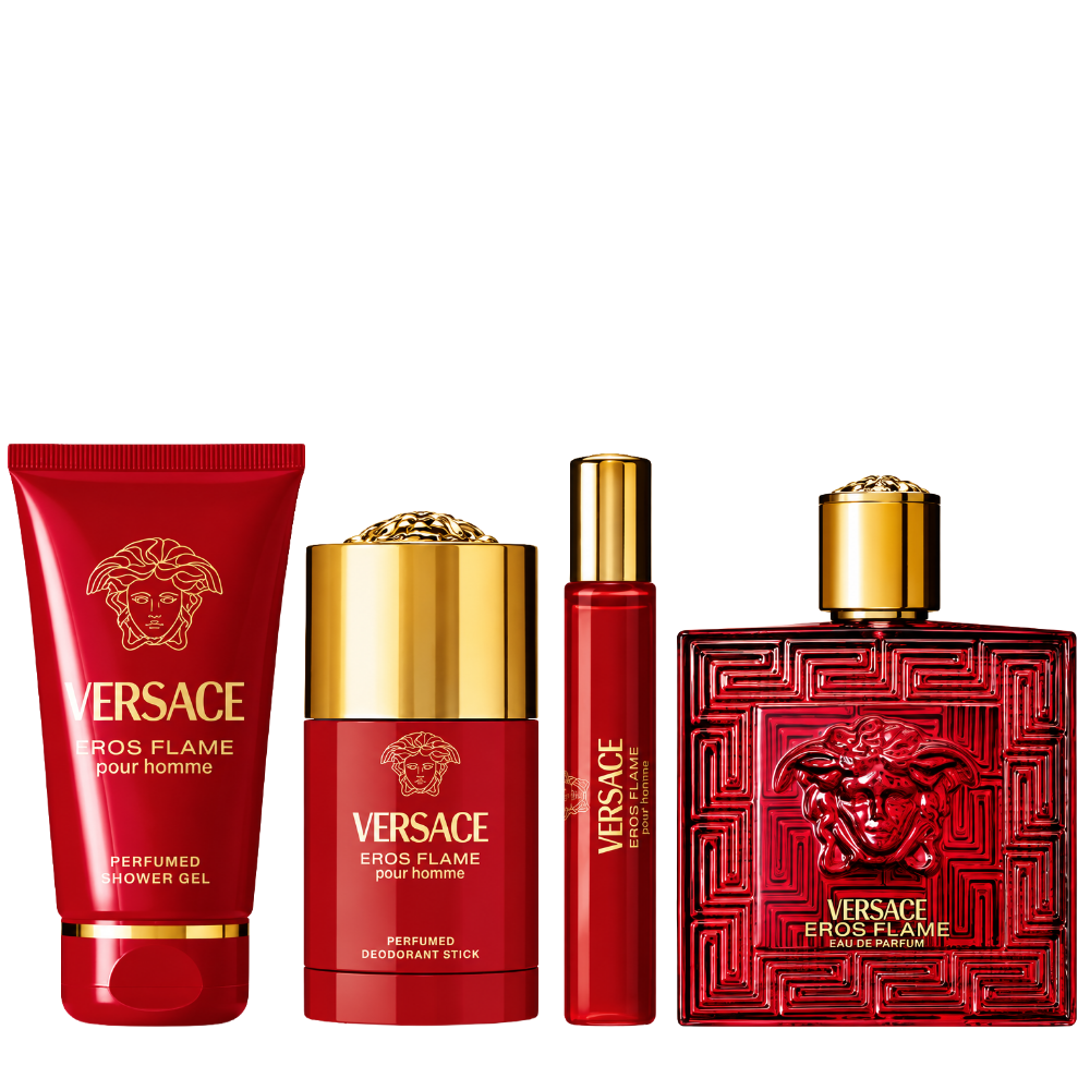 Versace Eros Flame Eau De Parfum Gift Set 100ml