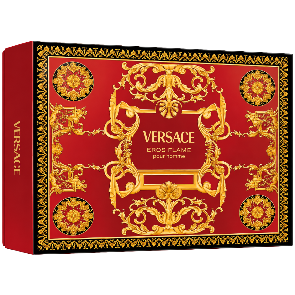 Versace Eros Flame Eau De Parfum Gift Set 100ml
