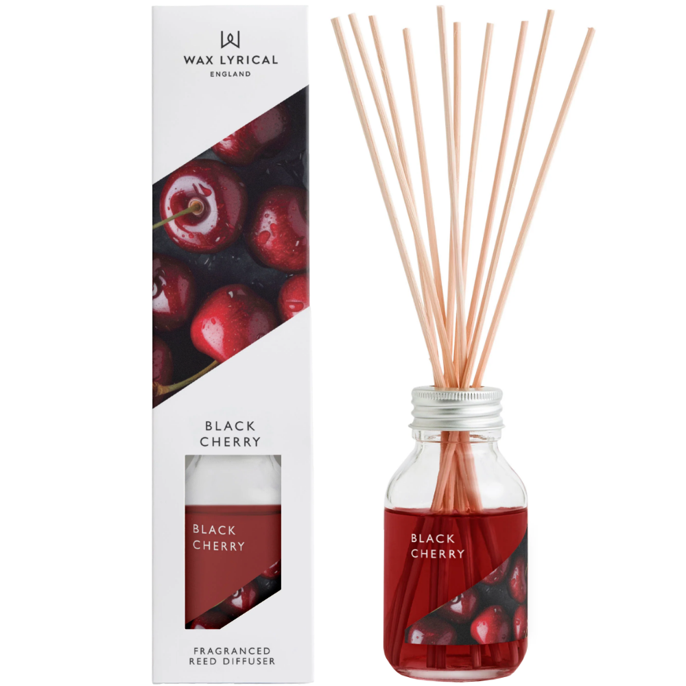 Wax Lyrical Black Cherry Scented Reed Diffuser 100ml