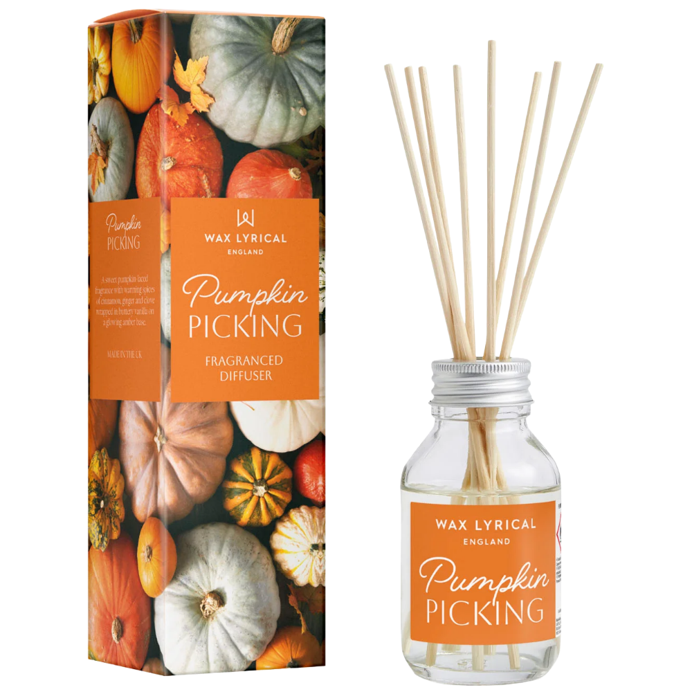 Wax Lyrical Pumpkin Picking Scented Reed Diffuser 100ml