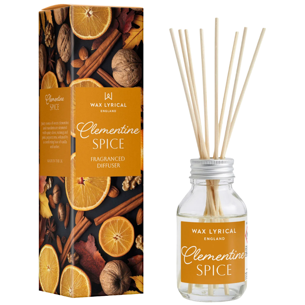Wax Lyrical Clementine Spice Scented Reed Diffuser 100ml