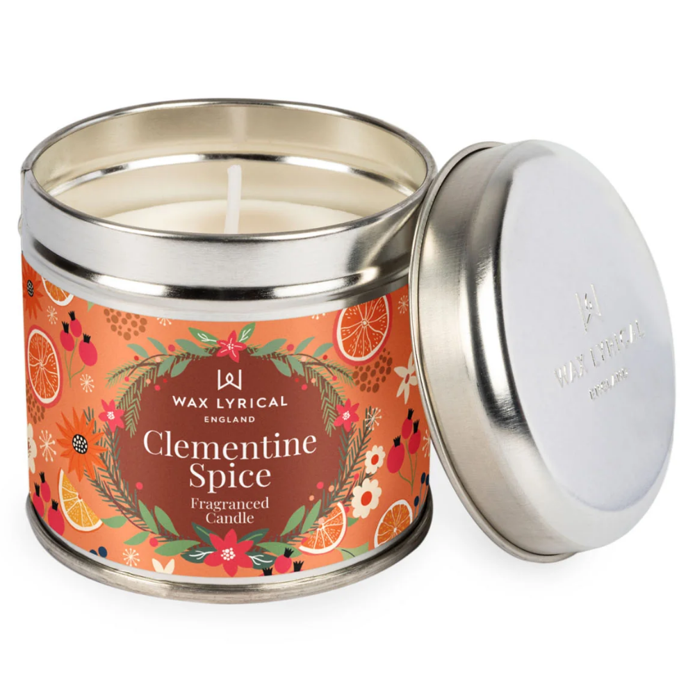 Wax Lyrical Clementine Spice Small Tin Candle