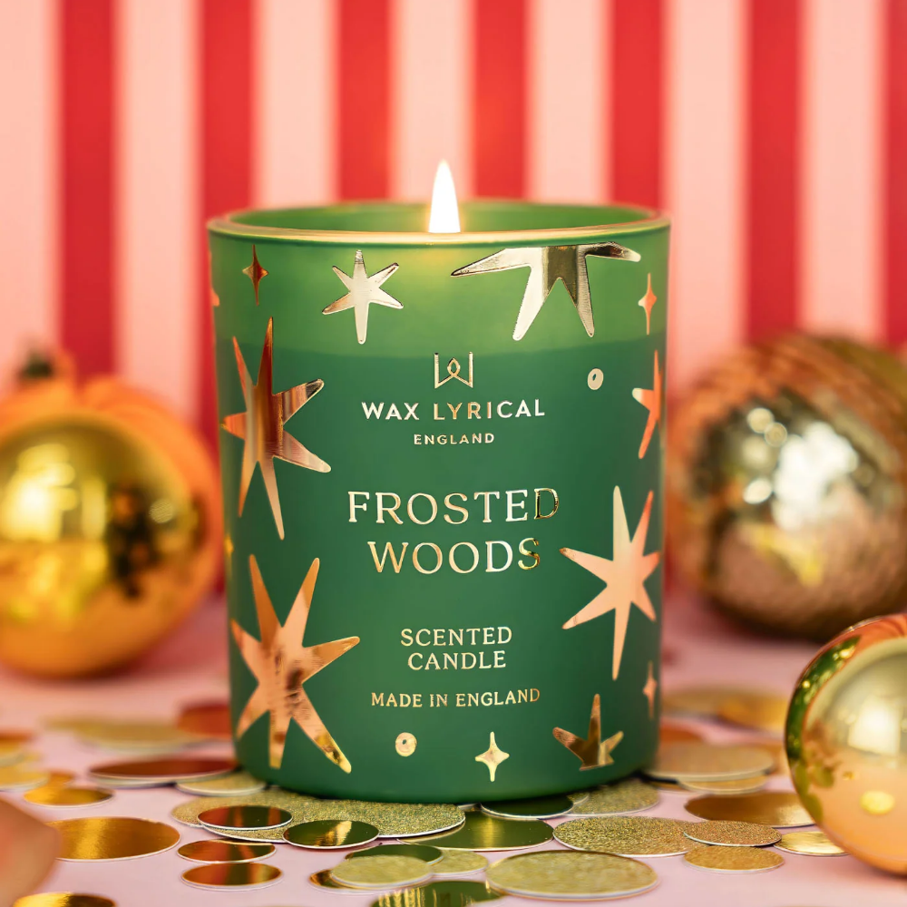 Wax Lyrical Frosted Woods Medium Jar Candle