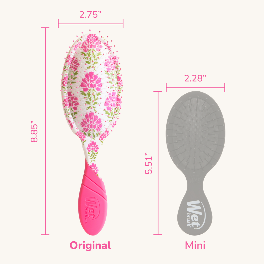 Wet Brush Pro Detangler Brush Petal Perfect Pink Meadow