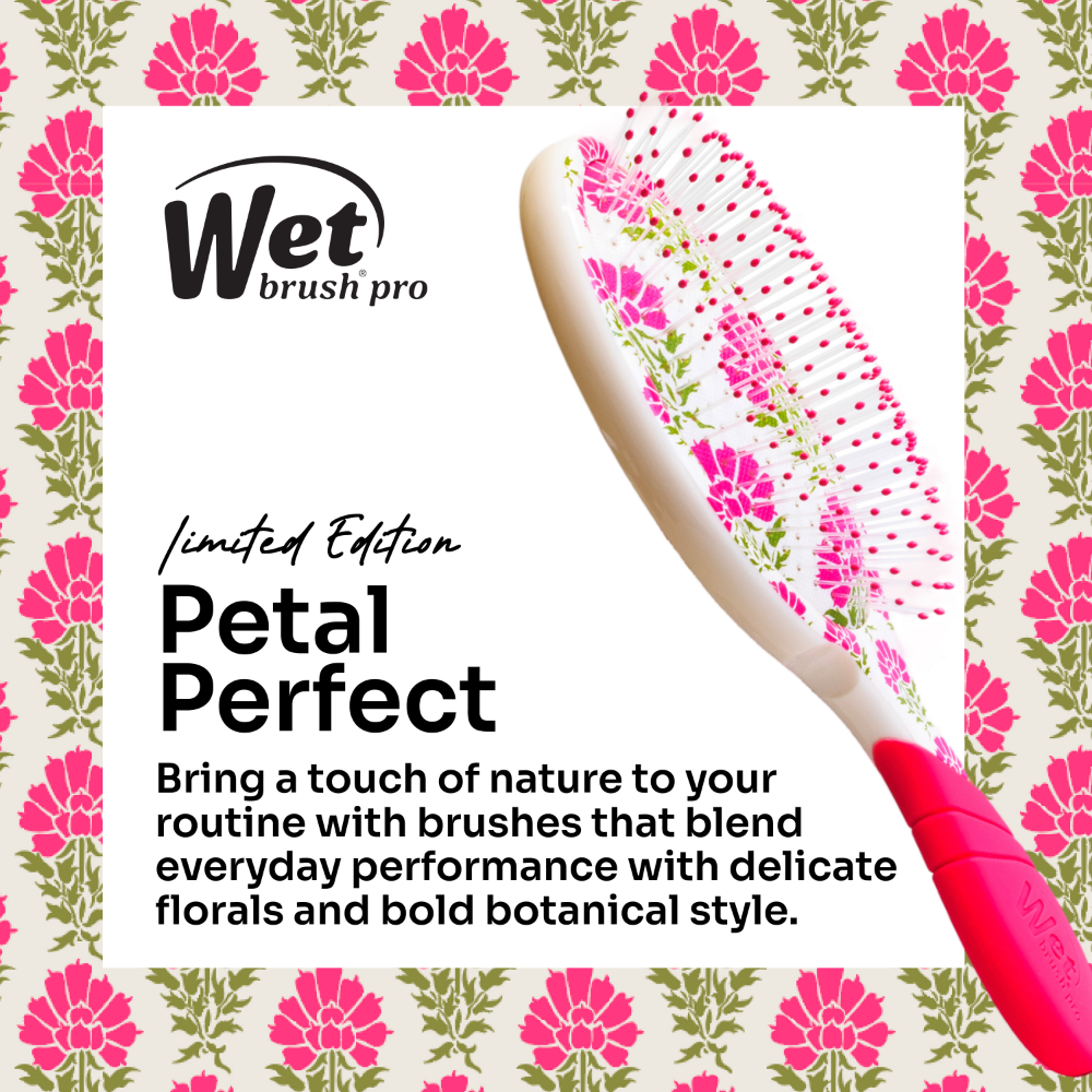 Wet Brush Pro Detangler Brush Petal Perfect Pink Meadow