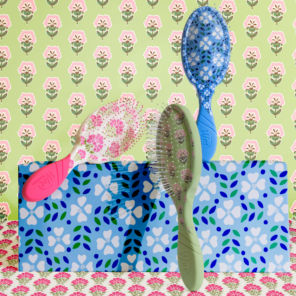 Wet Brush Pro Detangler Brush Petal Perfect Pink Meadow